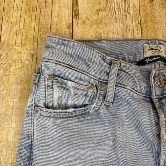 Citizens Of Humanity Premium Vintage Jeans Women Demy Cropped Flare Light Wash - Picture 3 of 16